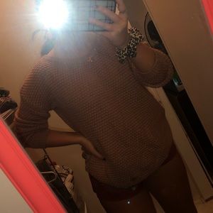 Pale Pink Forever 21 Knit Sweater